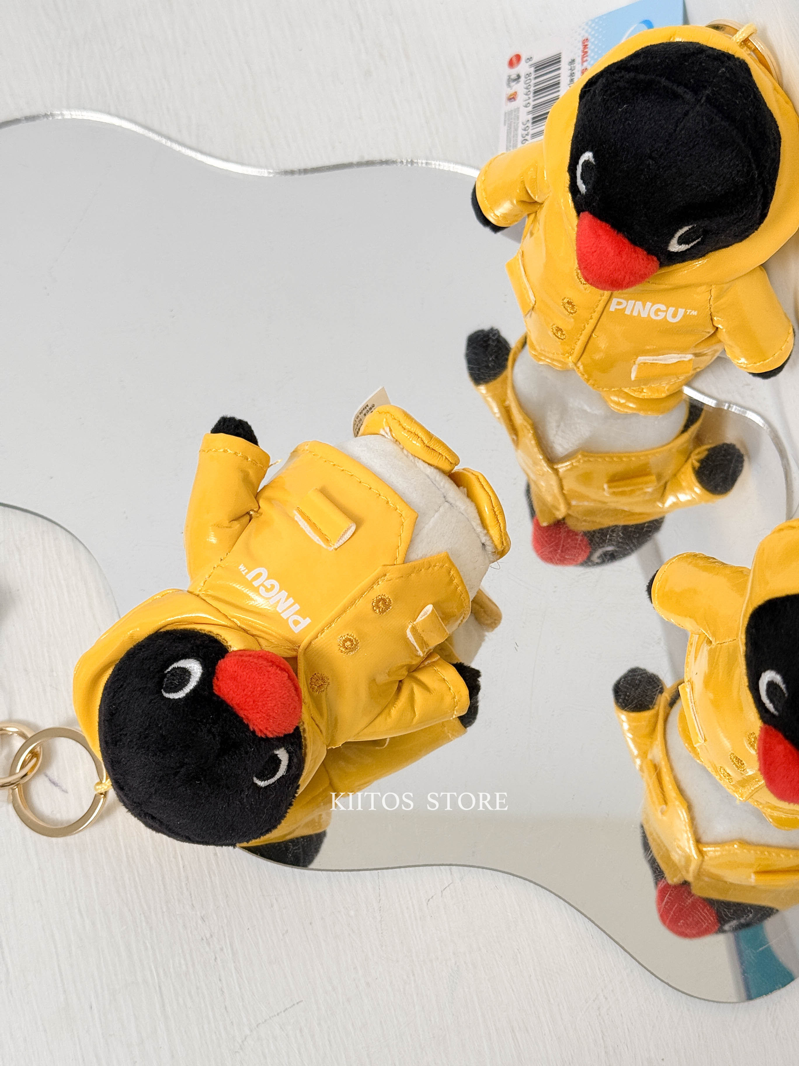 【預購】CGV x PINGU 韓國限定 聯名限定 企鵝家族 雨衣PINGU吊飾