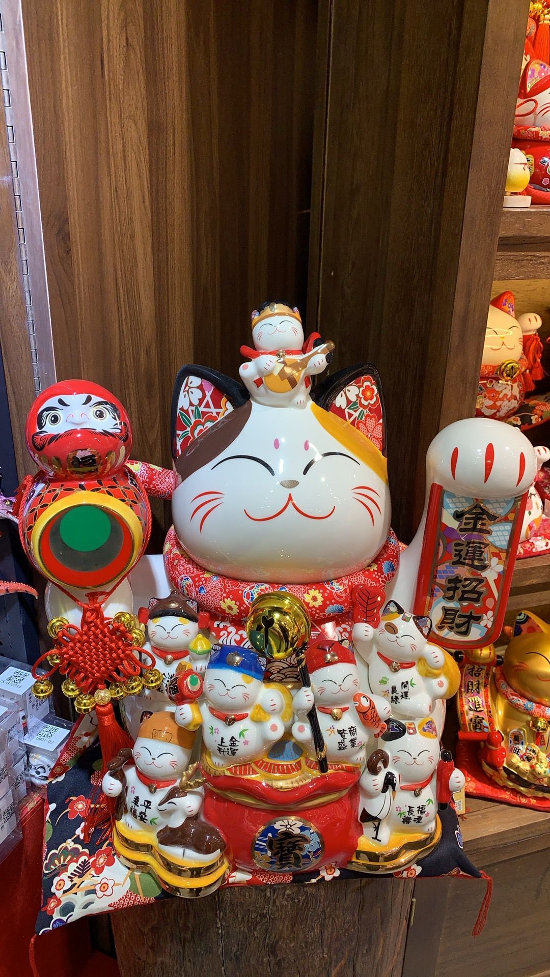 【直播】LL0106475 巨無霸全家福增運招財貓 (86619)