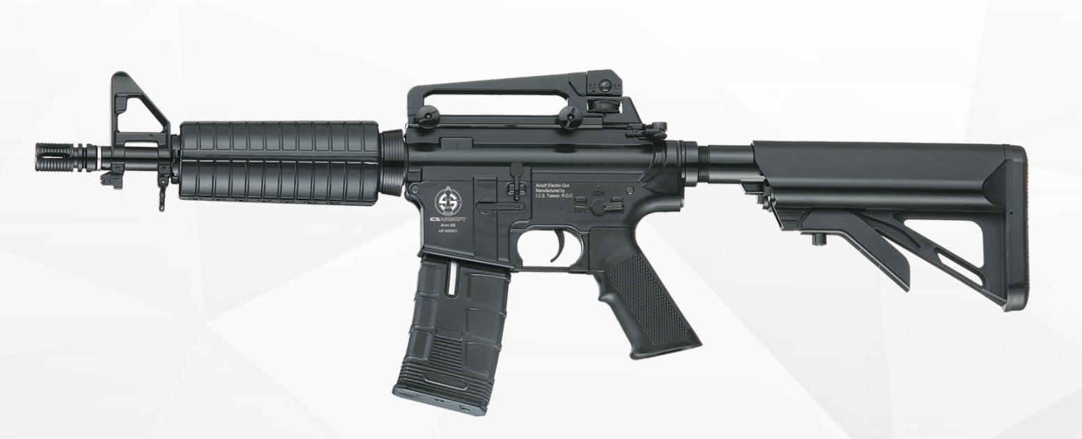 Commando 5648 ICS一芝軒 ICS-126 M4A1 Commando電池伸縮托 金屬版電動槍 28236