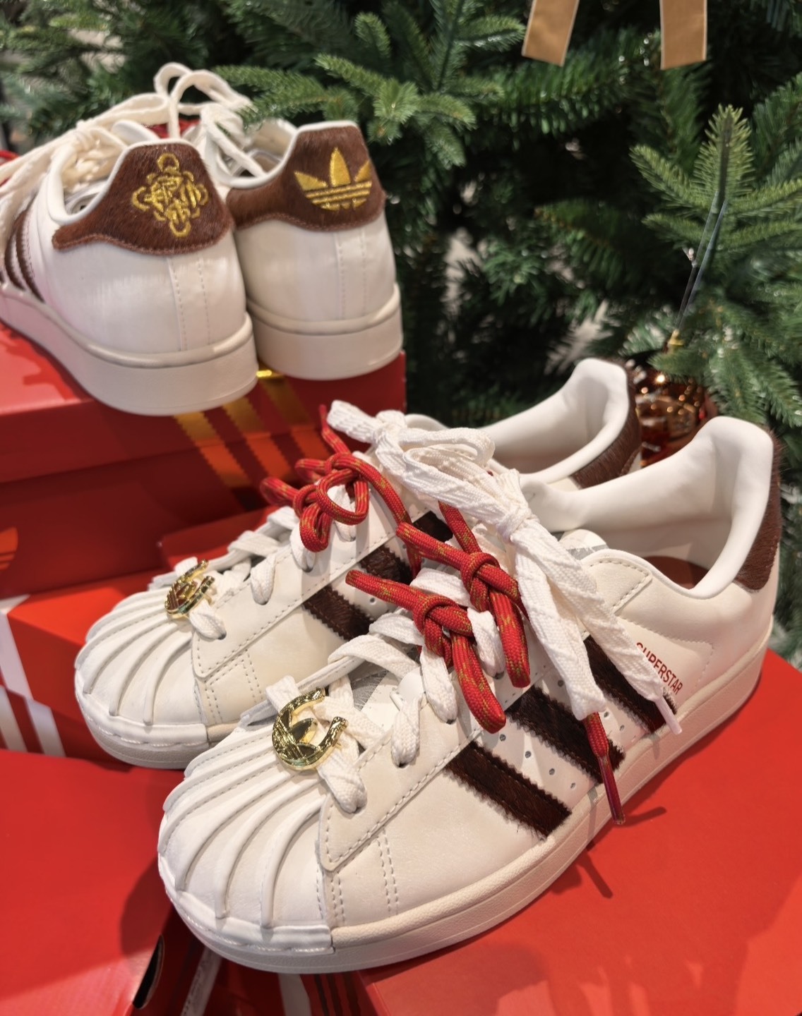 Adidas Originals CNY SUPERSTAR 2 白紅 貝殼頭 雙鞋帶 皮革 經典 馬年限定  新年限定 KJ6293