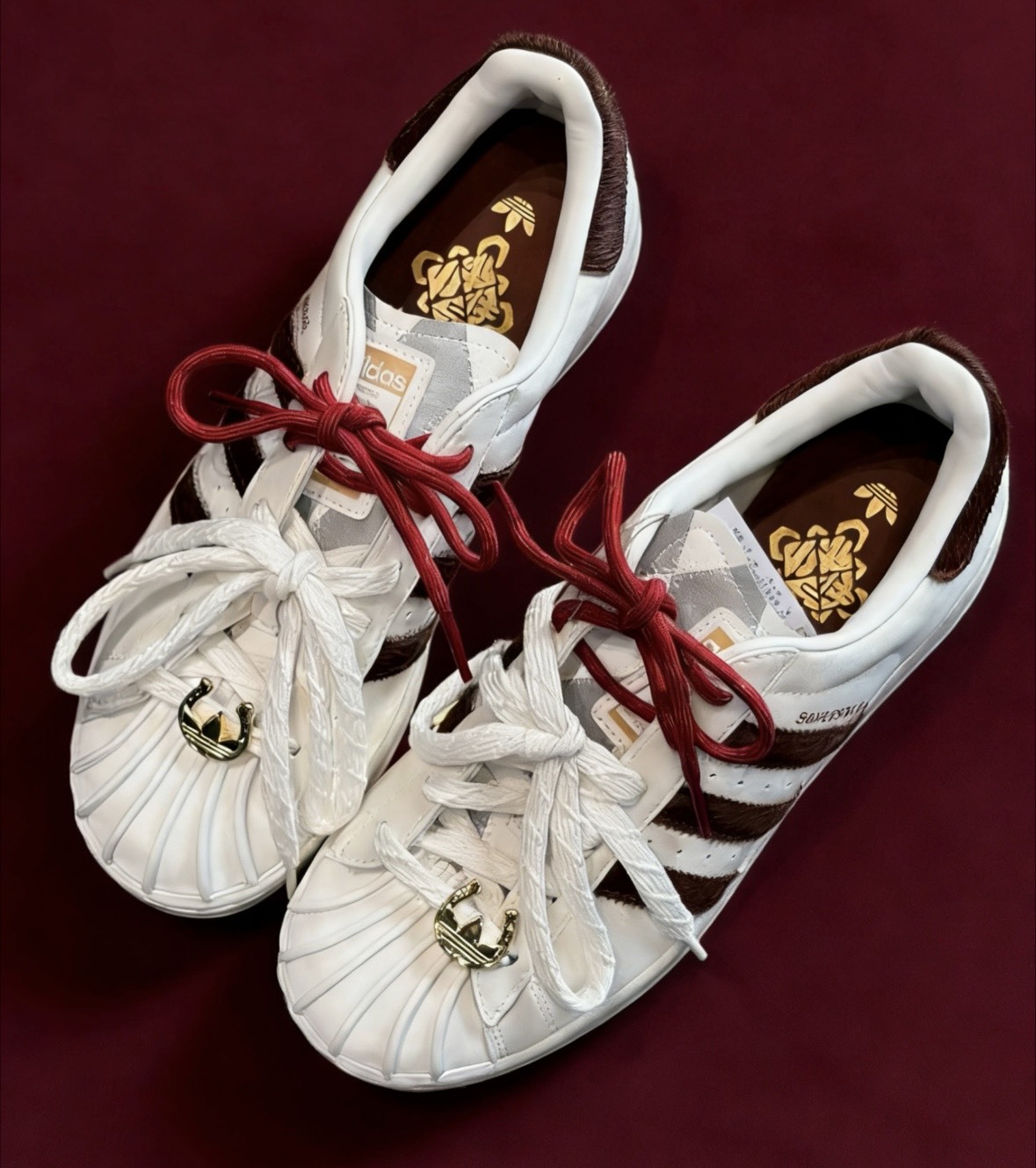 Adidas Originals CNY SUPERSTAR 2 白紅 貝殼頭 雙鞋帶 皮革 經典 馬年限定  新年限定 KJ6293