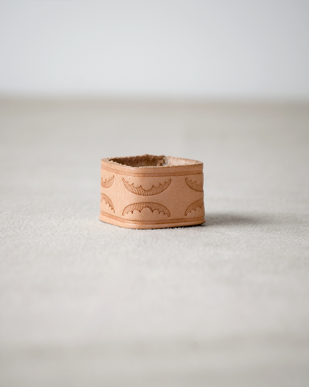 Natural Leather Chalk Holder