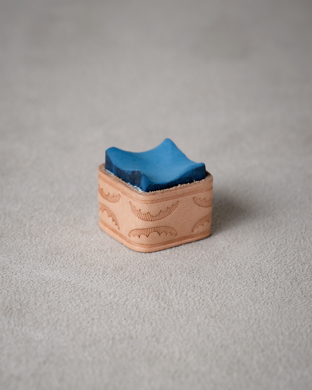 Natural Leather Chalk Holder