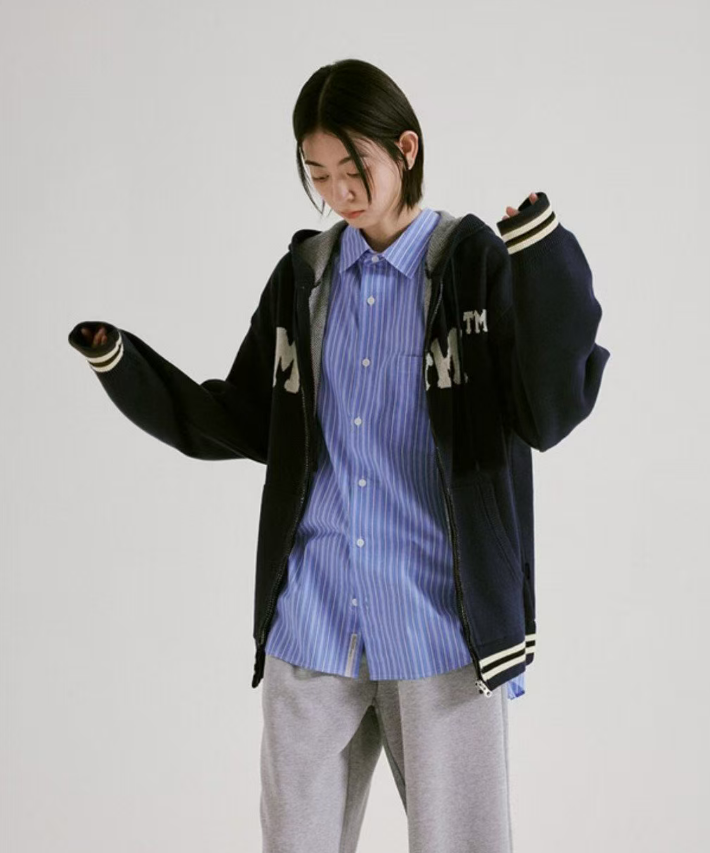 韓國代購 MARKM 男女同款開衫100731