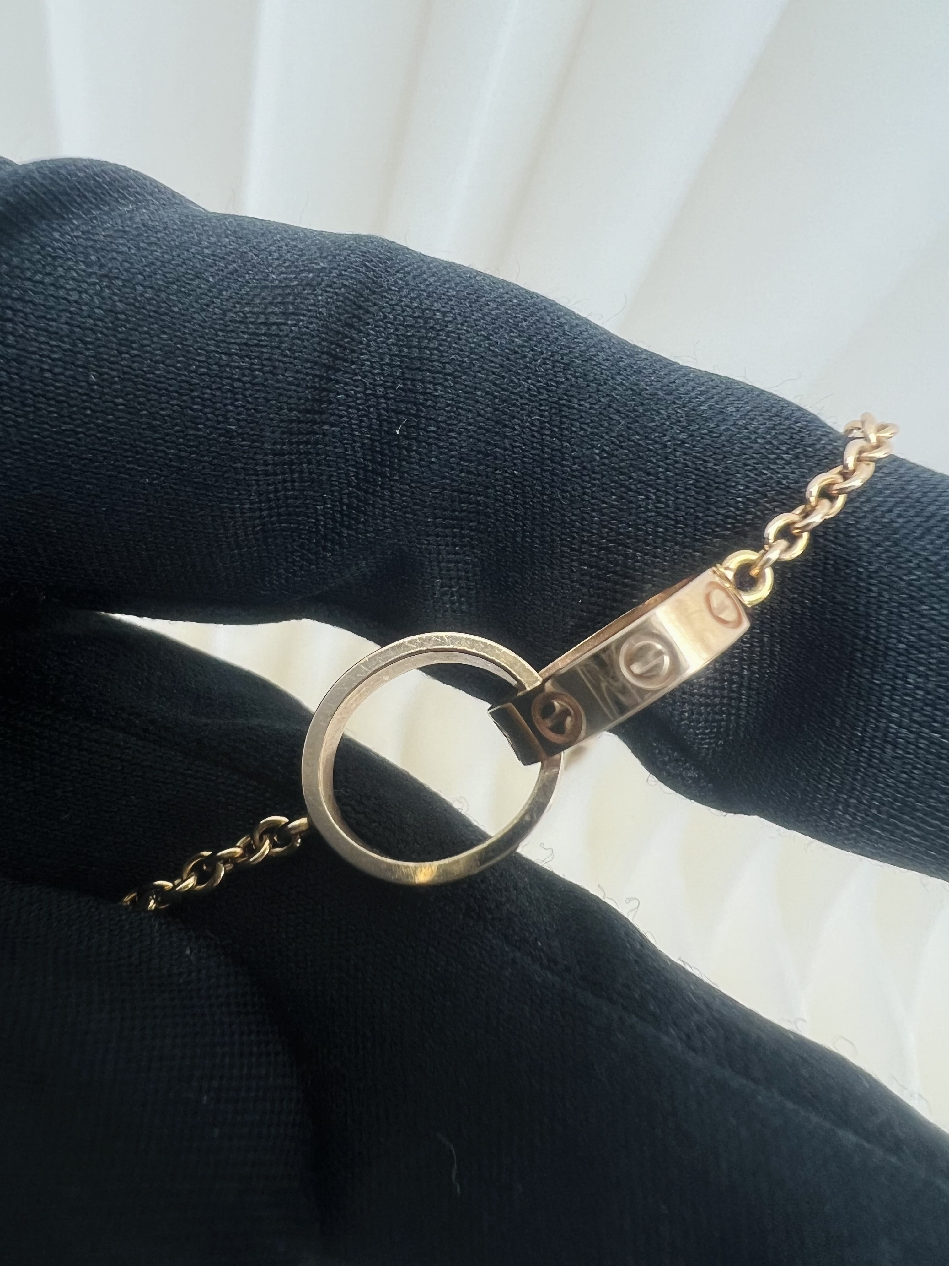 Cartier love bracelet 18k rose gold