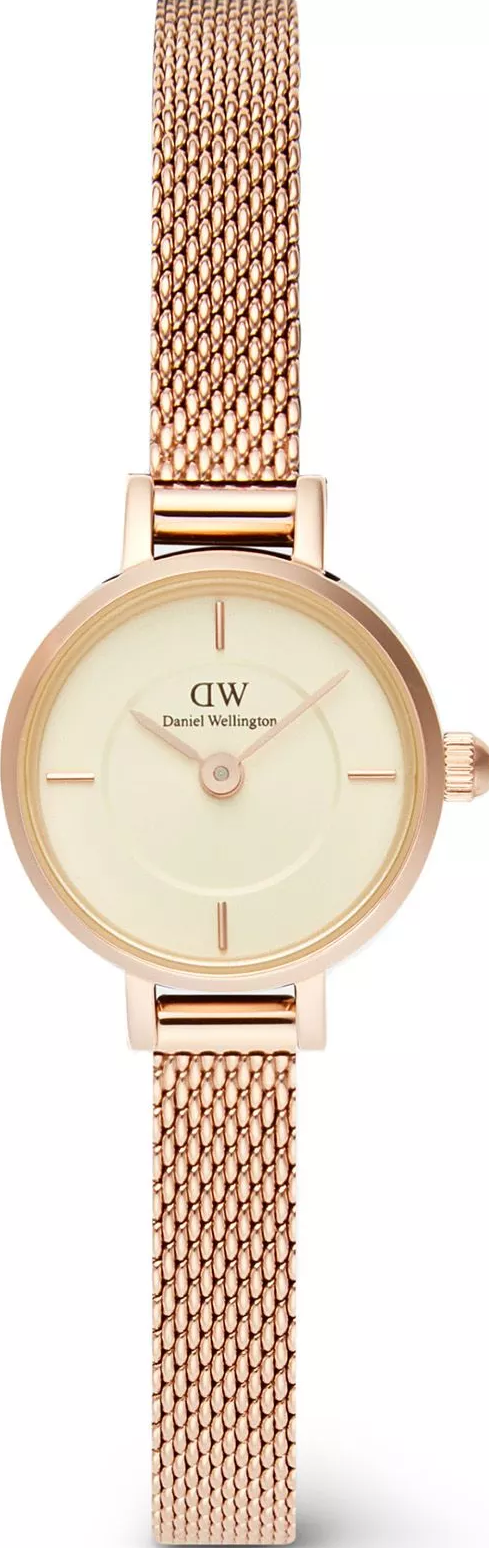萬年鐘錶 - DW - Daniel Wellington  小錶徑玫瑰金米蘭錶帶女錶 DW00100741 錶徑 : 19mm