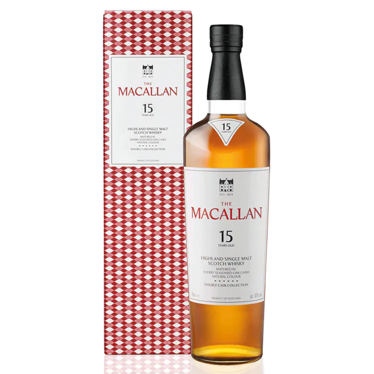 麥卡倫15年雙雪梨桶 (新裝) The Macallan 15Y Double Cask 700ml