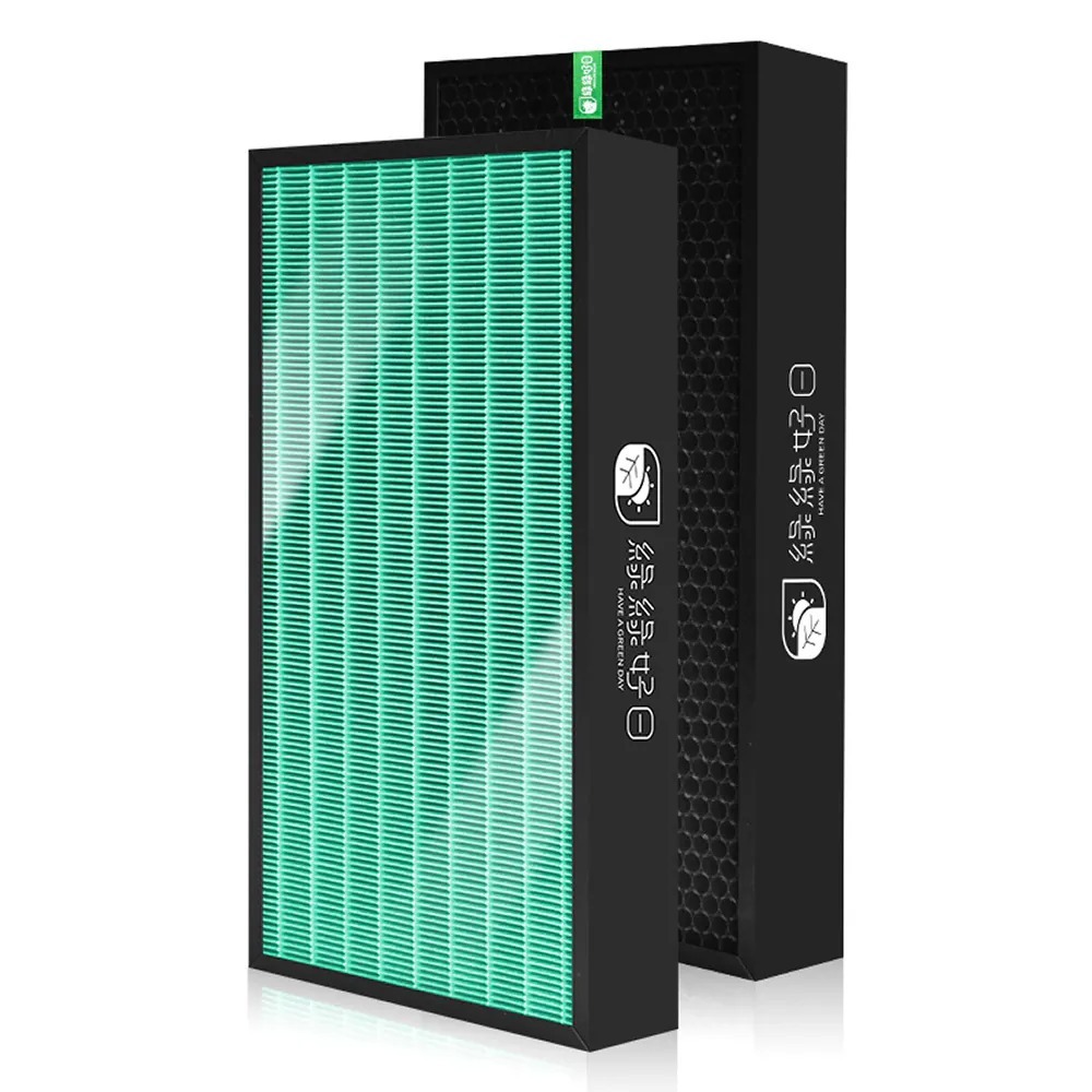 適用 Blueair 400系列 450E 480i 490i 怡樂智 AC-7 LACH-2 HEPA抗菌濾芯 蜂巢顆粒活性碳 複合式濾網 綠綠好日