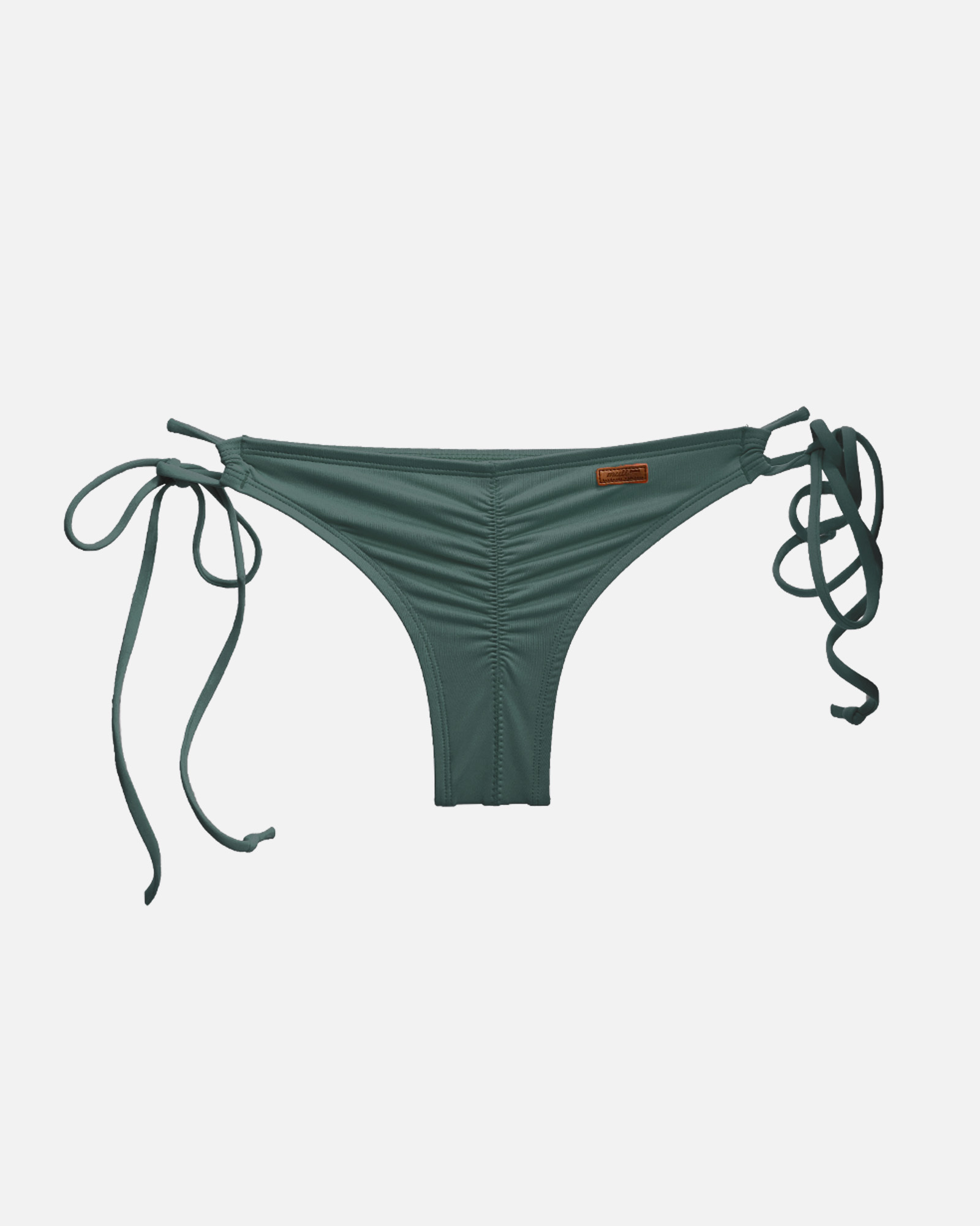 【軍綠】DET 大挖臀綁帶泳褲​