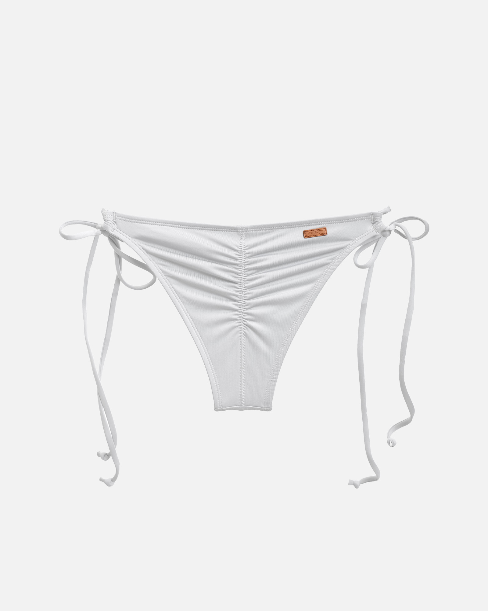 【純真素白】​M1t 甜挖臀綁帶泳褲​​​