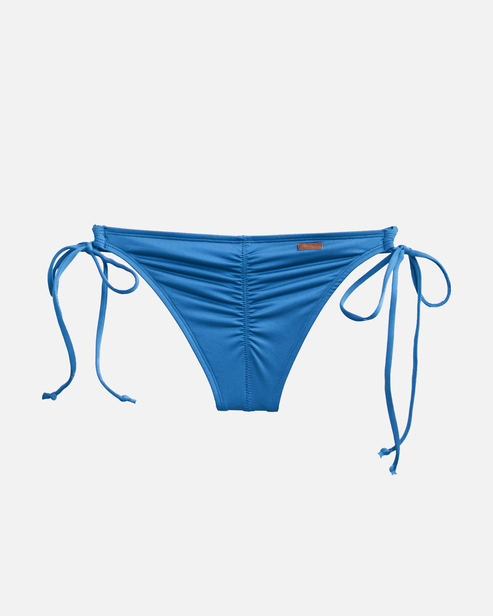 【絲光經典藍】M1t 甜挖臀綁帶泳褲​​​