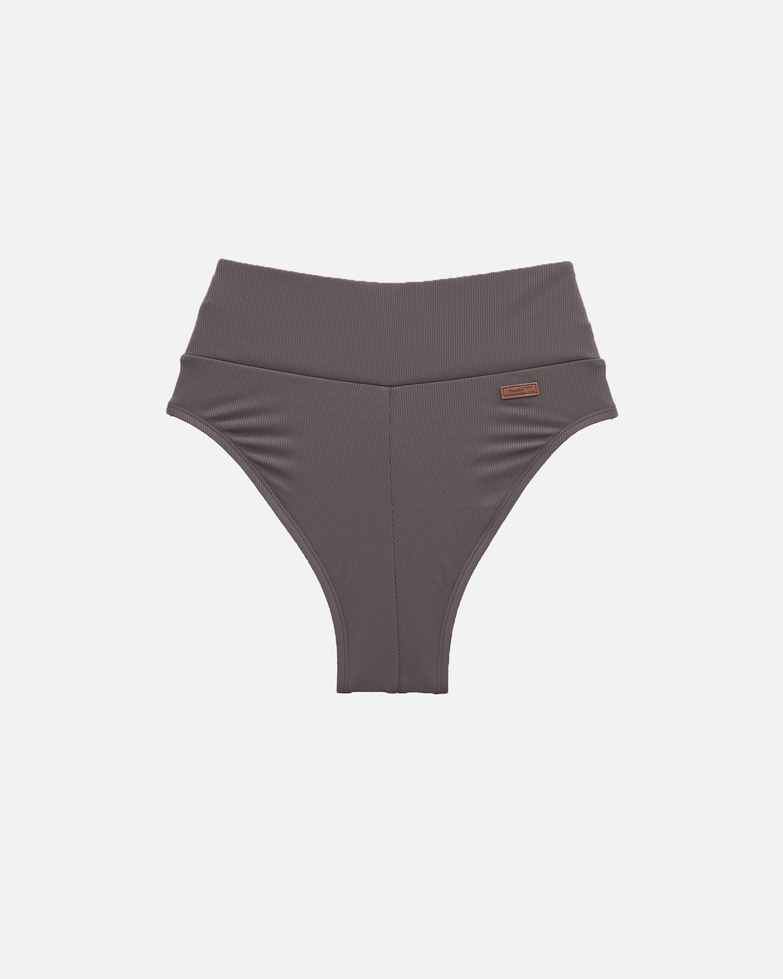 【羅紋迷霧深林】HWm 高腰蜜挖臀泳褲