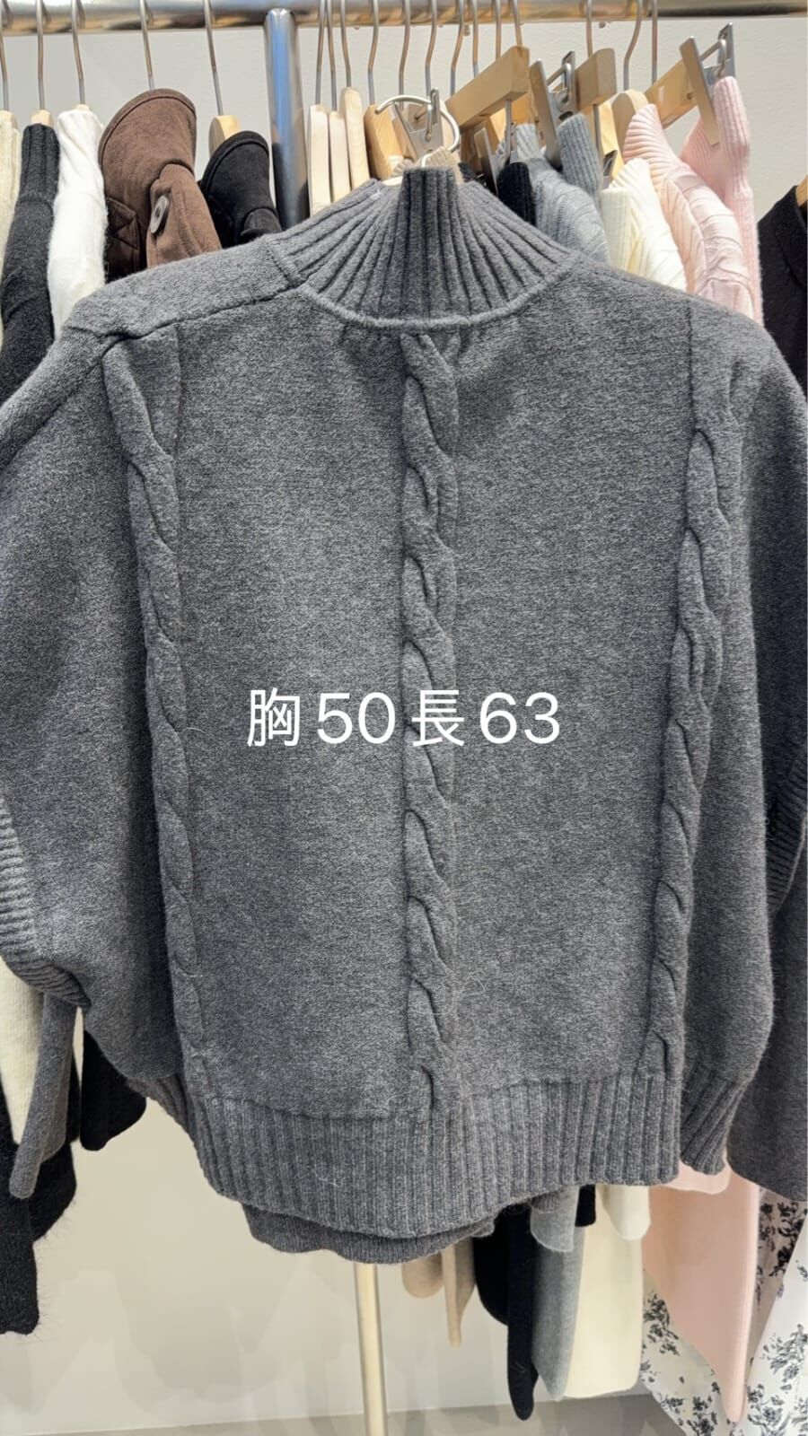 HP5462 扭麻花針織上衣兩件套裝