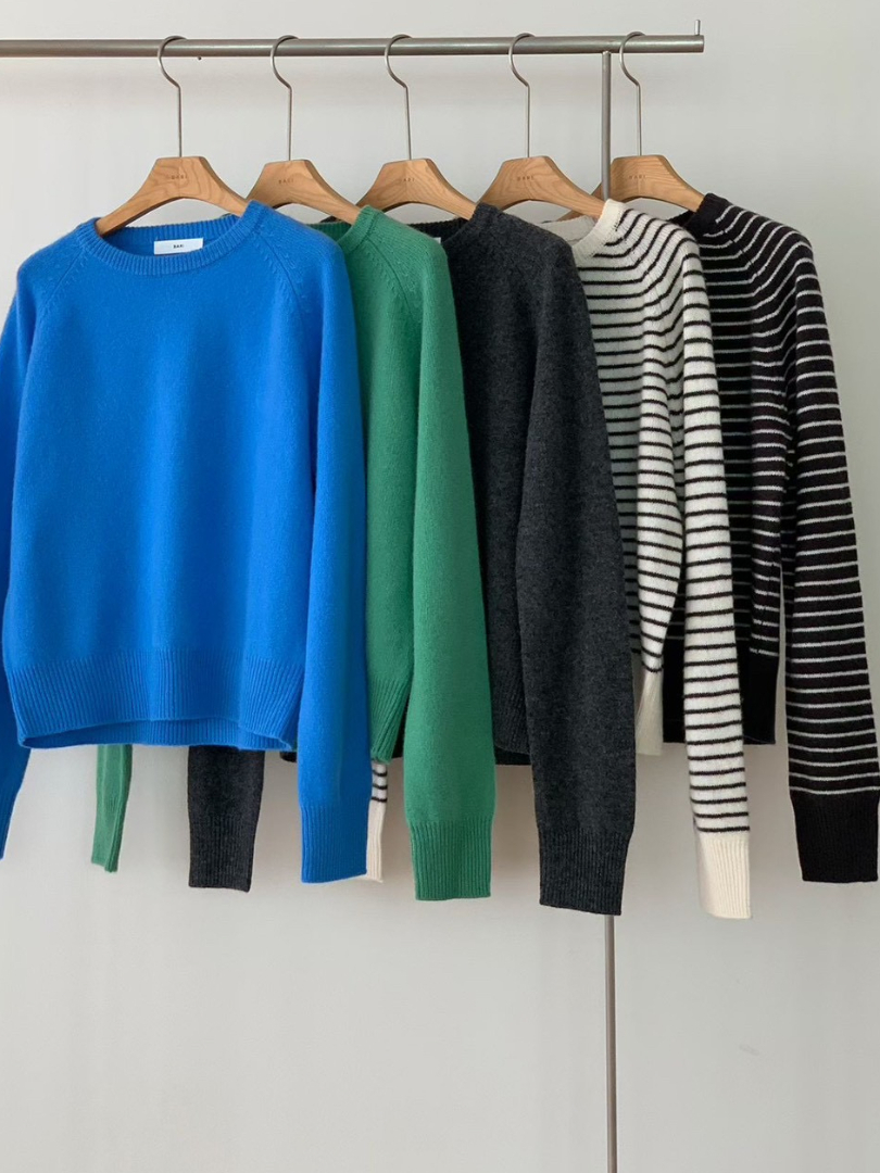 飽和色滿分百搭針織衫｜把顏色穿得很有分寸