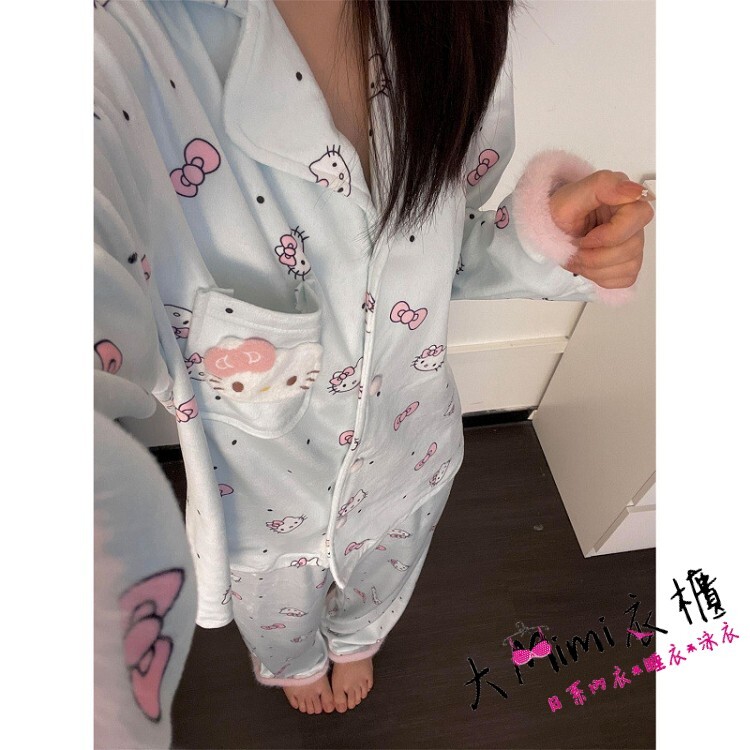 Kitty德絨居家服
