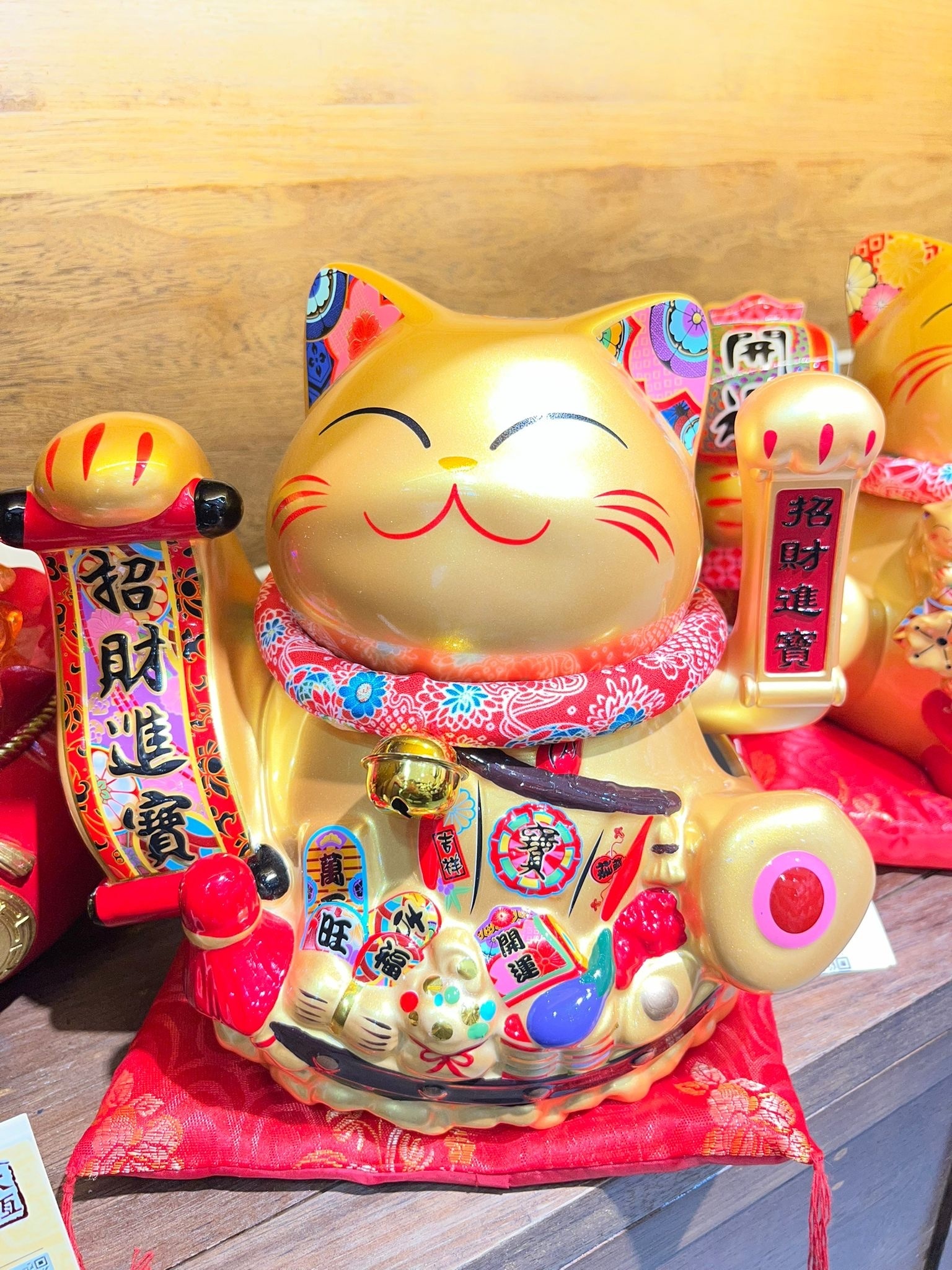 【直播】LL010622 招財進寶金貓（搖手款） (型號：98080)