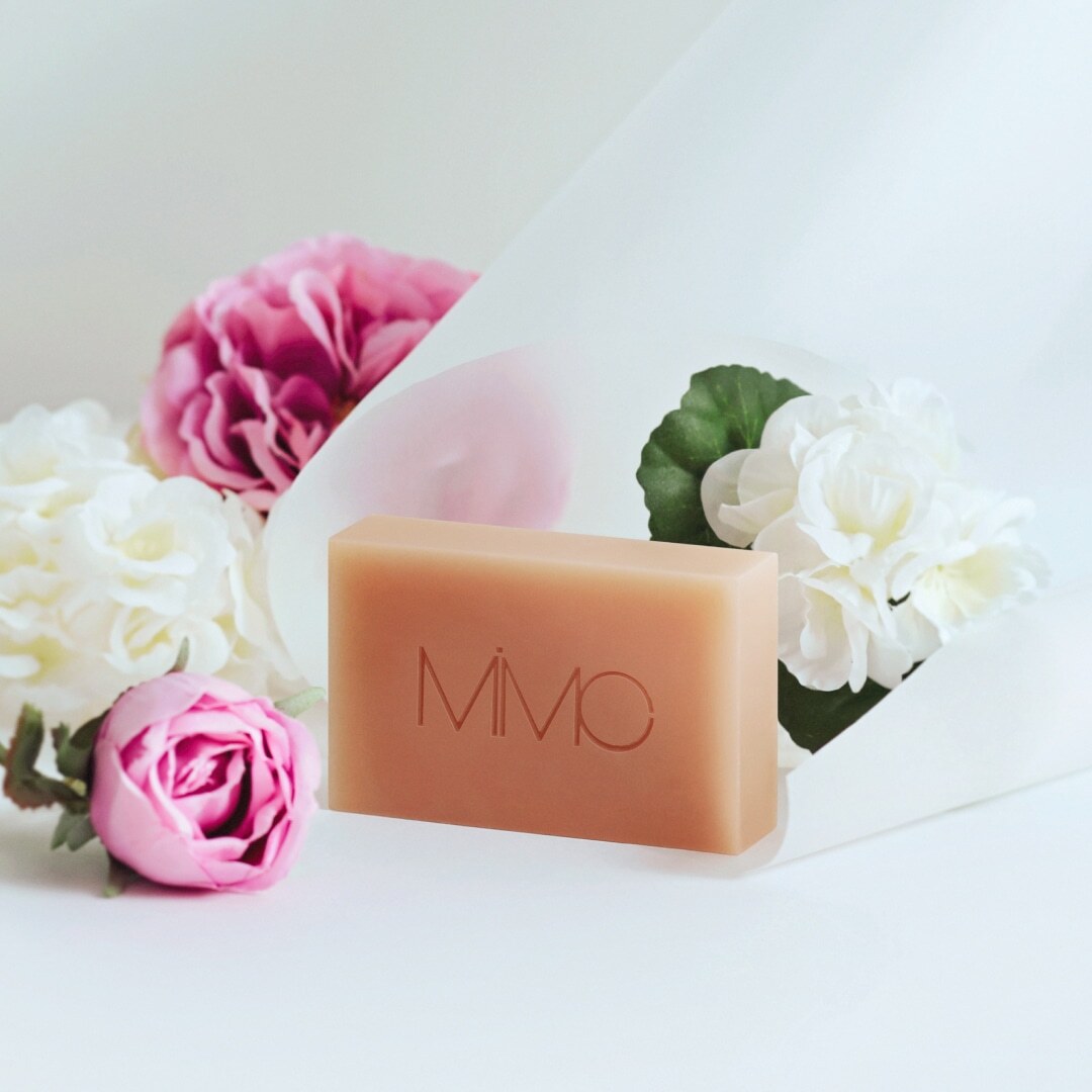 [限定]  MiMC Omega Fresh Moist Soap Damask Rose & Geranium 大馬士革玫瑰和天竺葵 100g