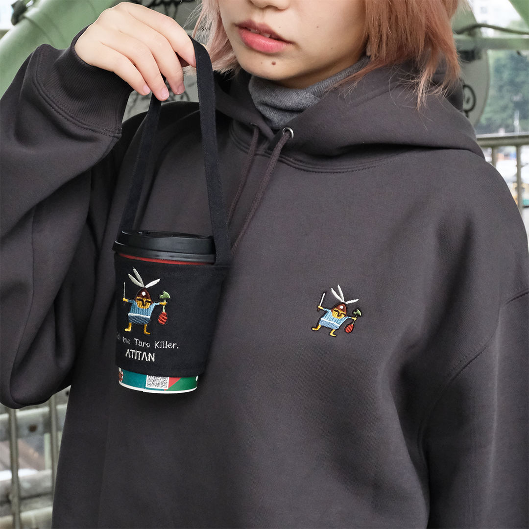 《部落生活 》刺繡杯套