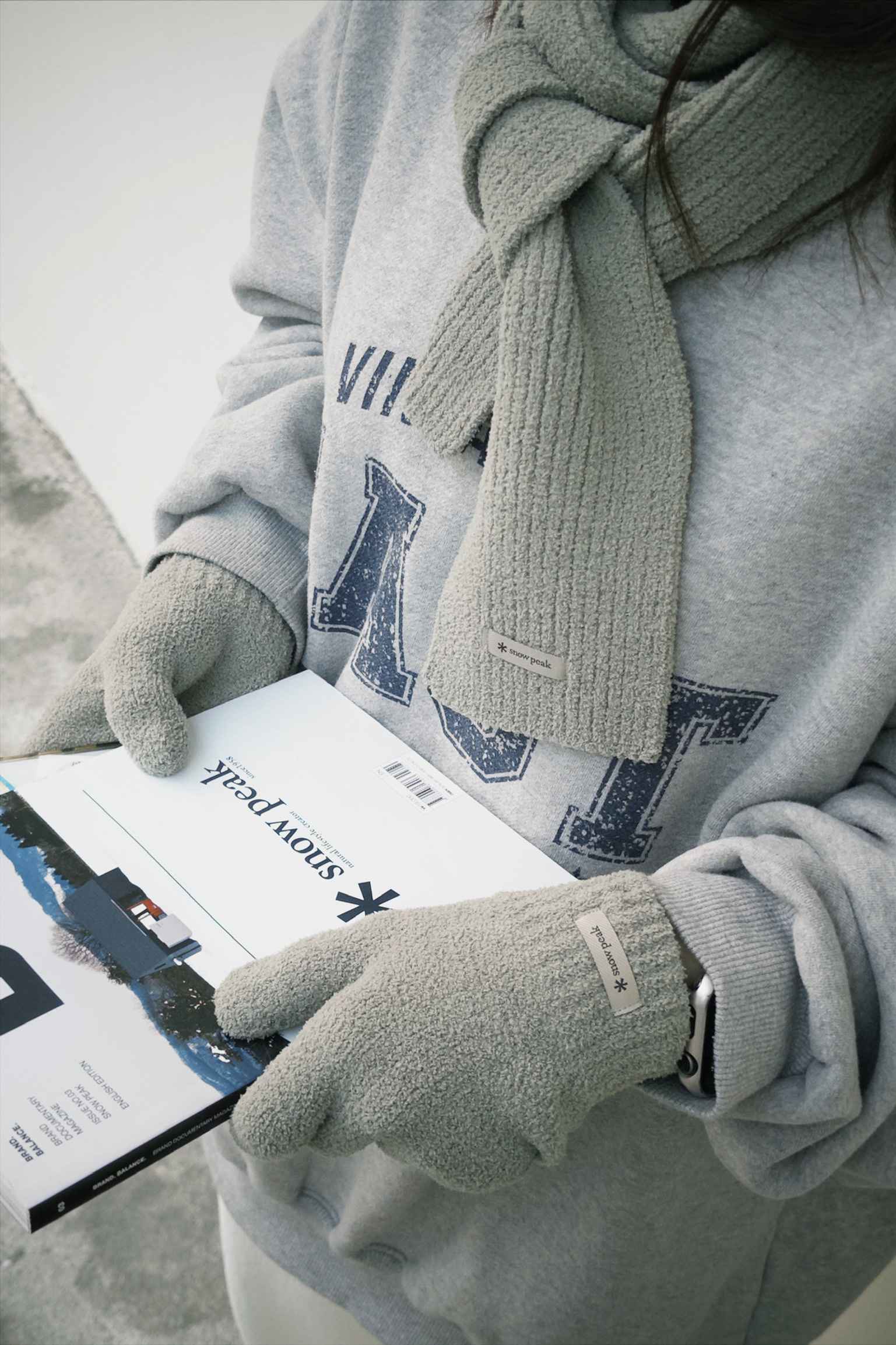 🏔️Snow Peak Tactel 輕量機能 圍巾 / 觸控手套