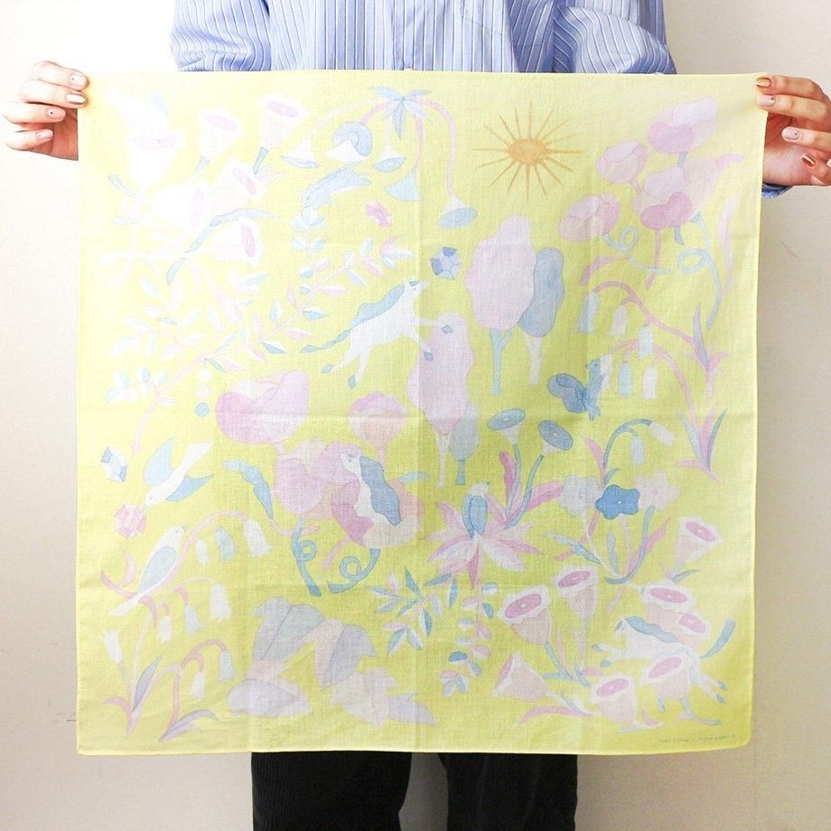 柊有花 鮮花和華爾滋 日本製純棉手帕 茶巾｜表現社