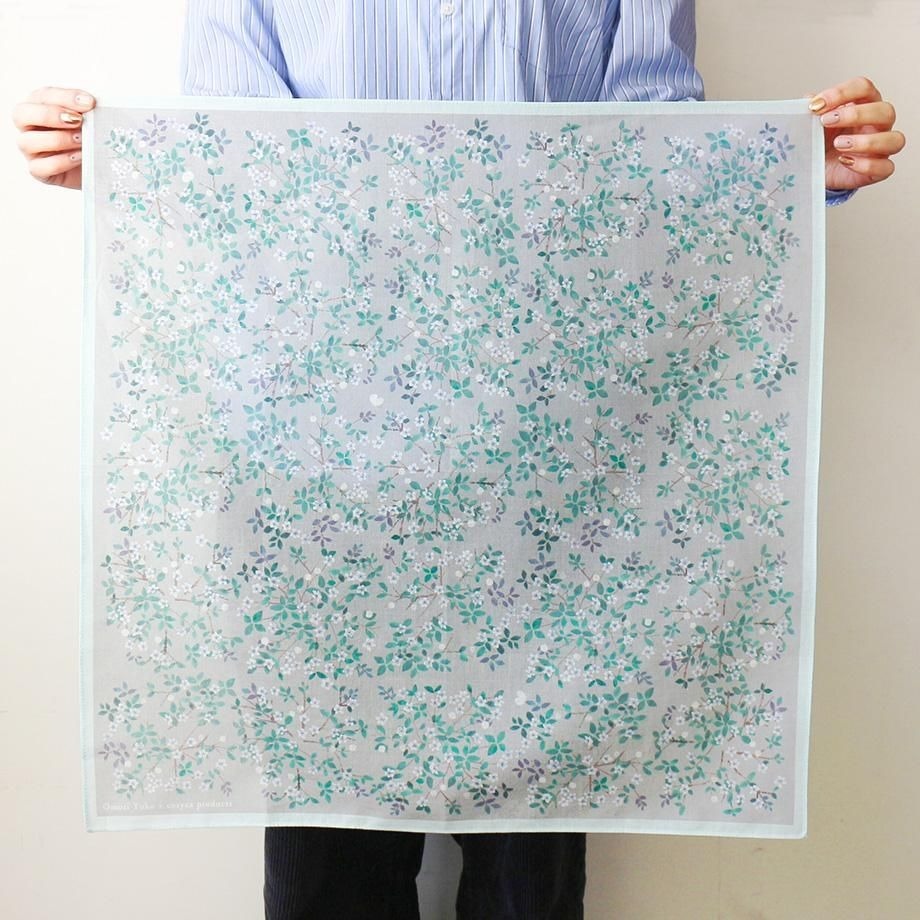 大森木綿子_香桃木 日本製純棉手帕 茶巾｜表現社