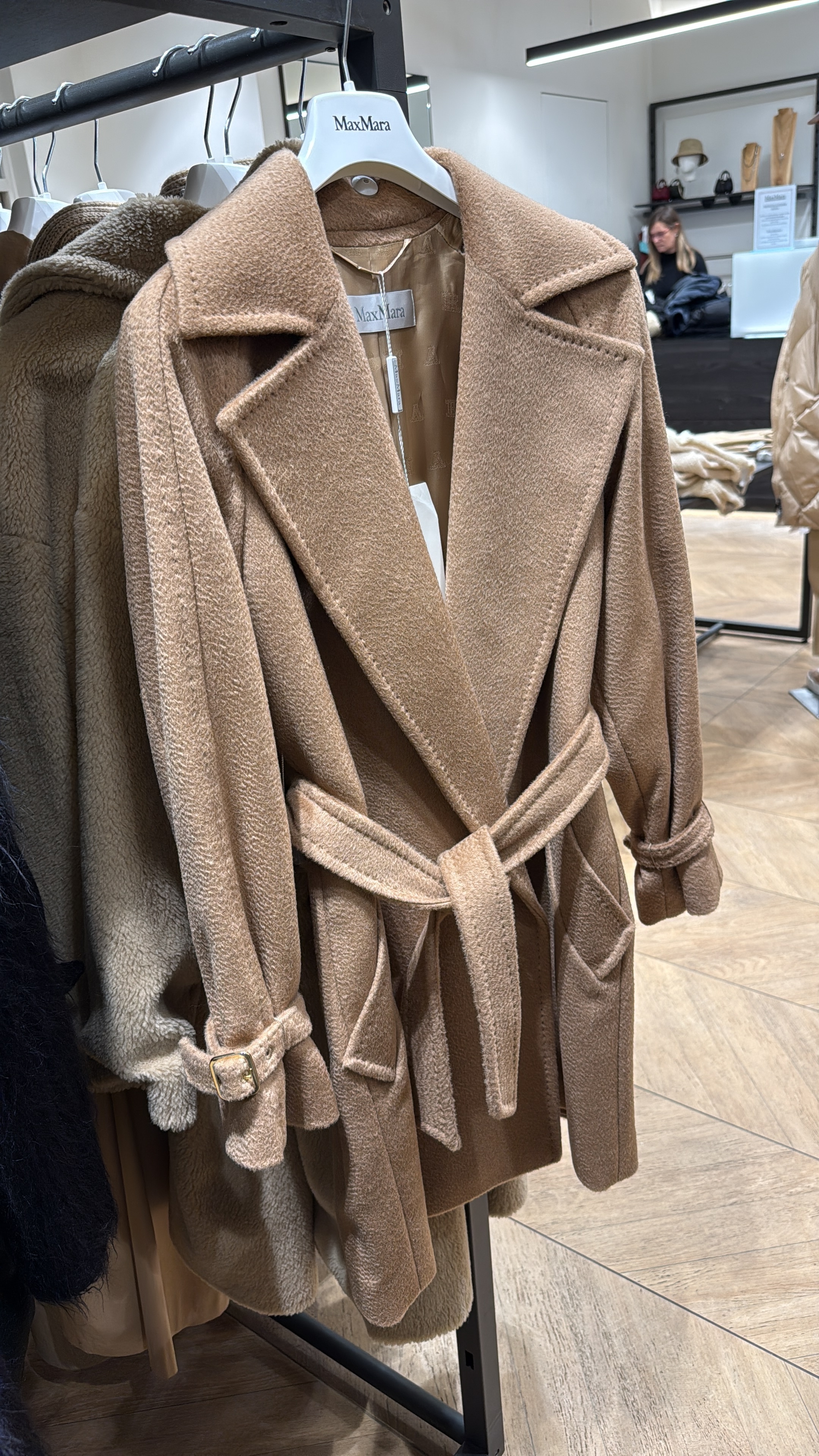 Maxmara camel coat uk6