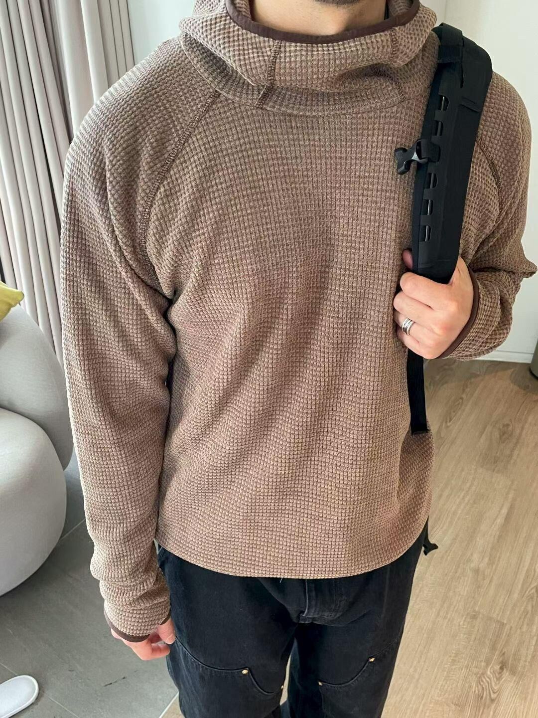 淨色連帽長袖衫 T5892