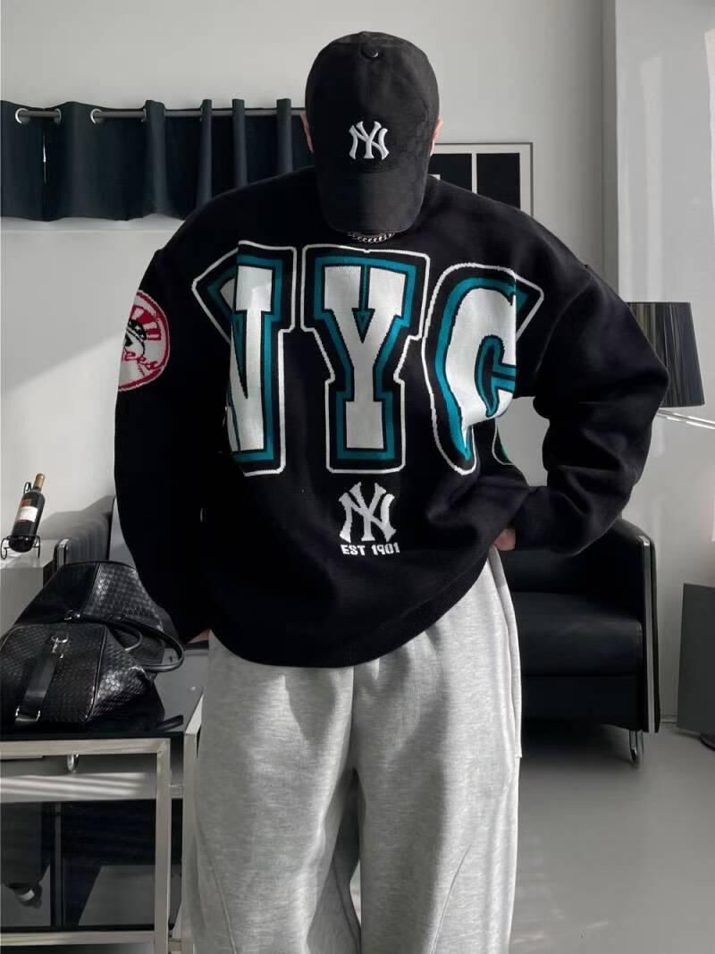 英文字針織衫 T5872