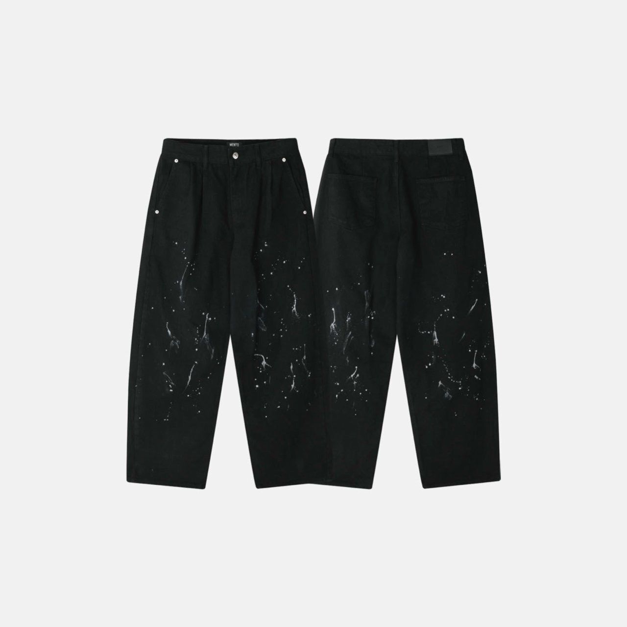 潑墨鬆身褲 MENTO-007P