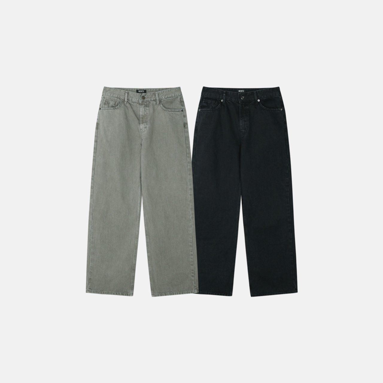 淨色鬆身褲 MENTO-014P