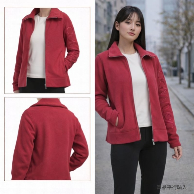 【預購】CALVIN KLEIN H010659 女裝外套 （紅色）