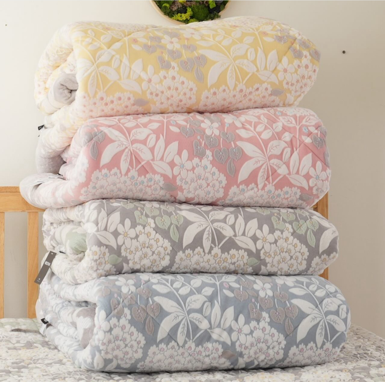 A1KR05 花冬被100%極細纖維絨毛*一張包京東