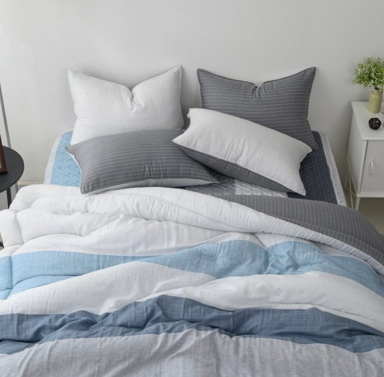 A1KR06 橫間四季厚被100%天絲*一張包京東