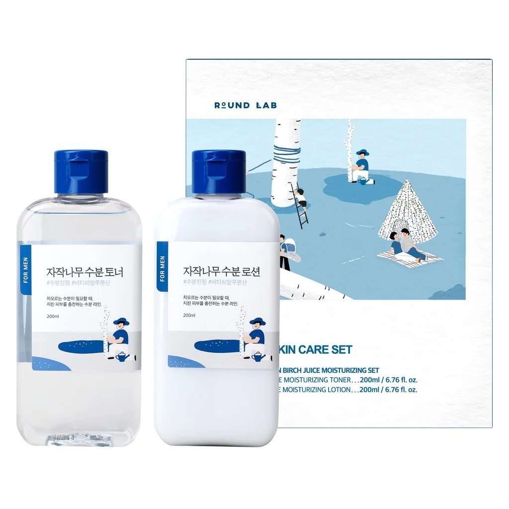 【預購】Round Lab H010664 男士爽膚水+乳液套裝  6.76oz