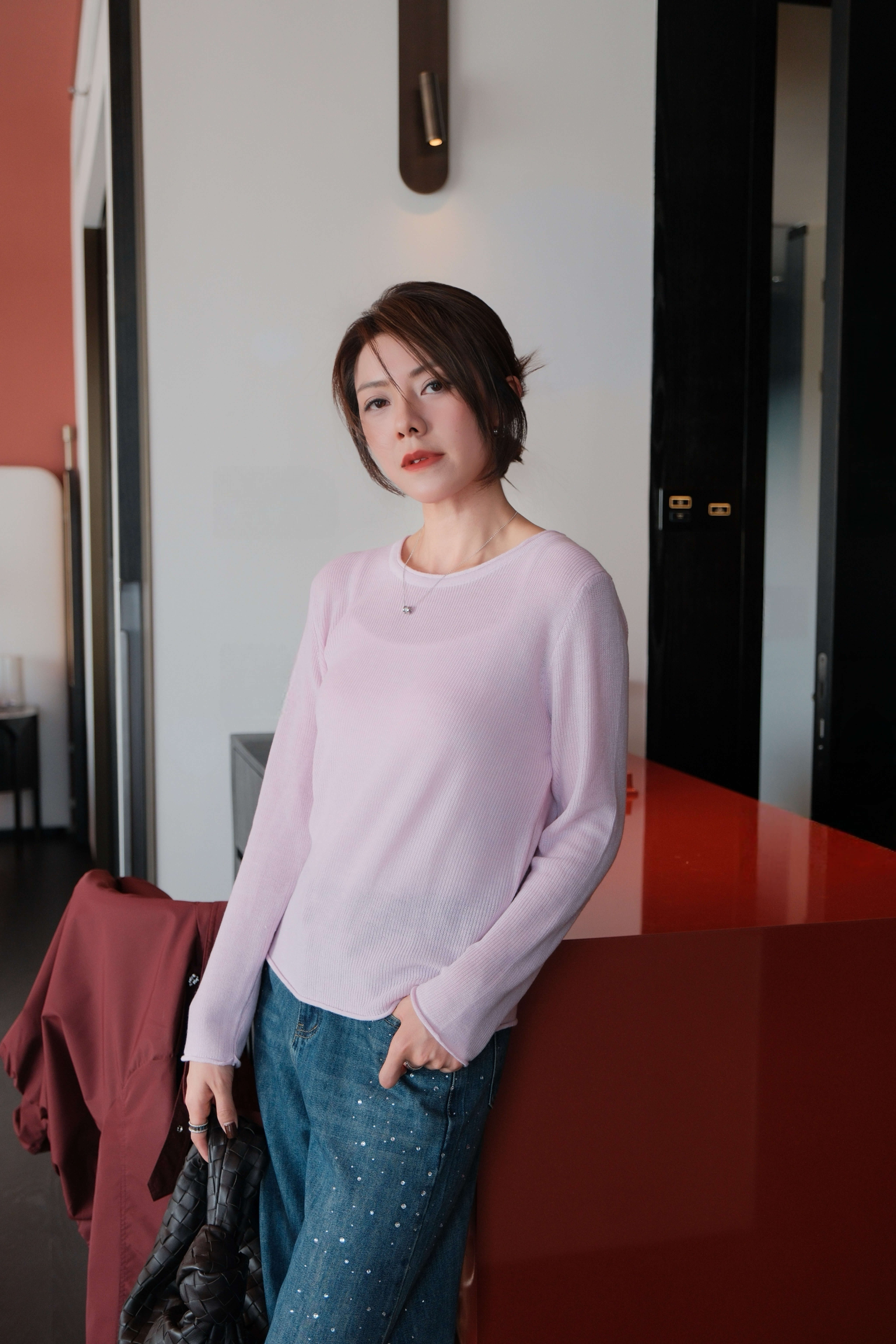 Loose-Fit Merino Wool-Blend Sweater_KN261L34