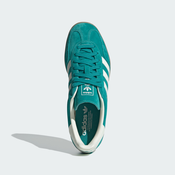 Adidas 愛迪達 Gazelle Indoor JQ8391 男 休閒鞋 德訓鞋 舒適 綠 白