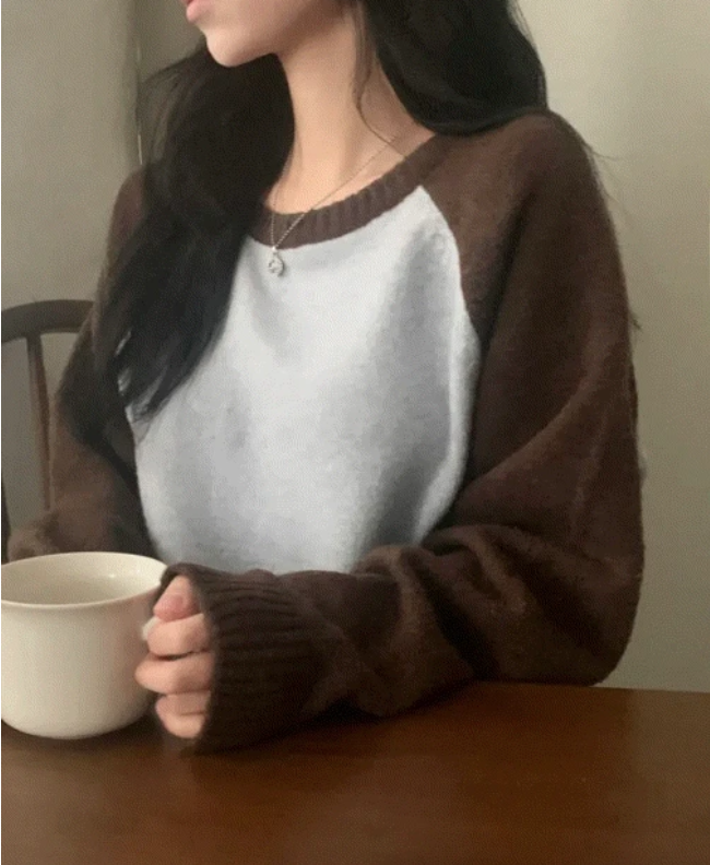 秋冬預訂｜撞色針織衫