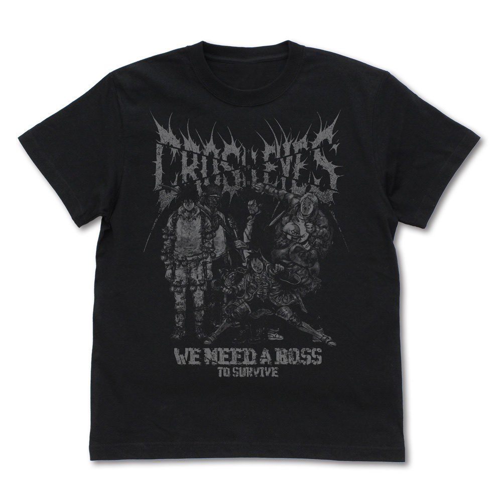Cospa 011926 十字目 Tシャツ [ドロヘドロ（原作版）] BLACK