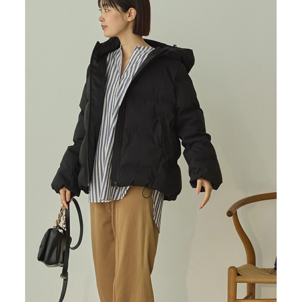 日本🇯🇵撥水無縫纖維羽絨短版外套