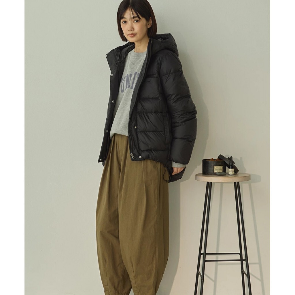 日本🇯🇵抽繩輕量保暖羽絨外套