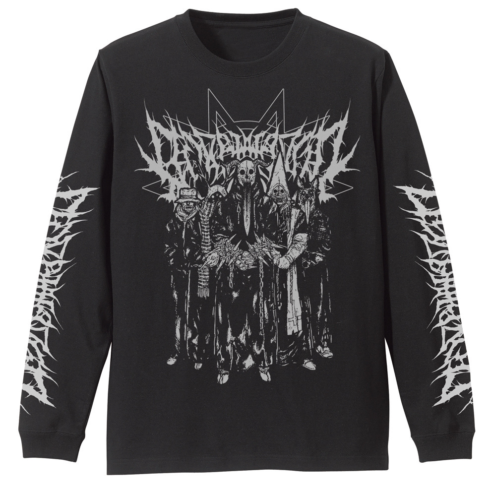 Cospa 011926 チダルマと悪魔たちの袖リブロングスリーブTシャツ [ドロヘドロ（原作版）] BLACK