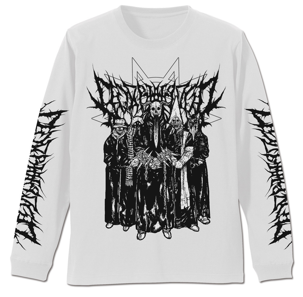 Cospa 011926 チダルマと悪魔たちの袖リブロングスリーブTシャツ [ドロヘドロ（原作版）] WHITE