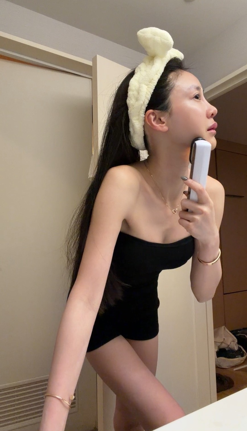 居家棉質平口背心(含胸墊)