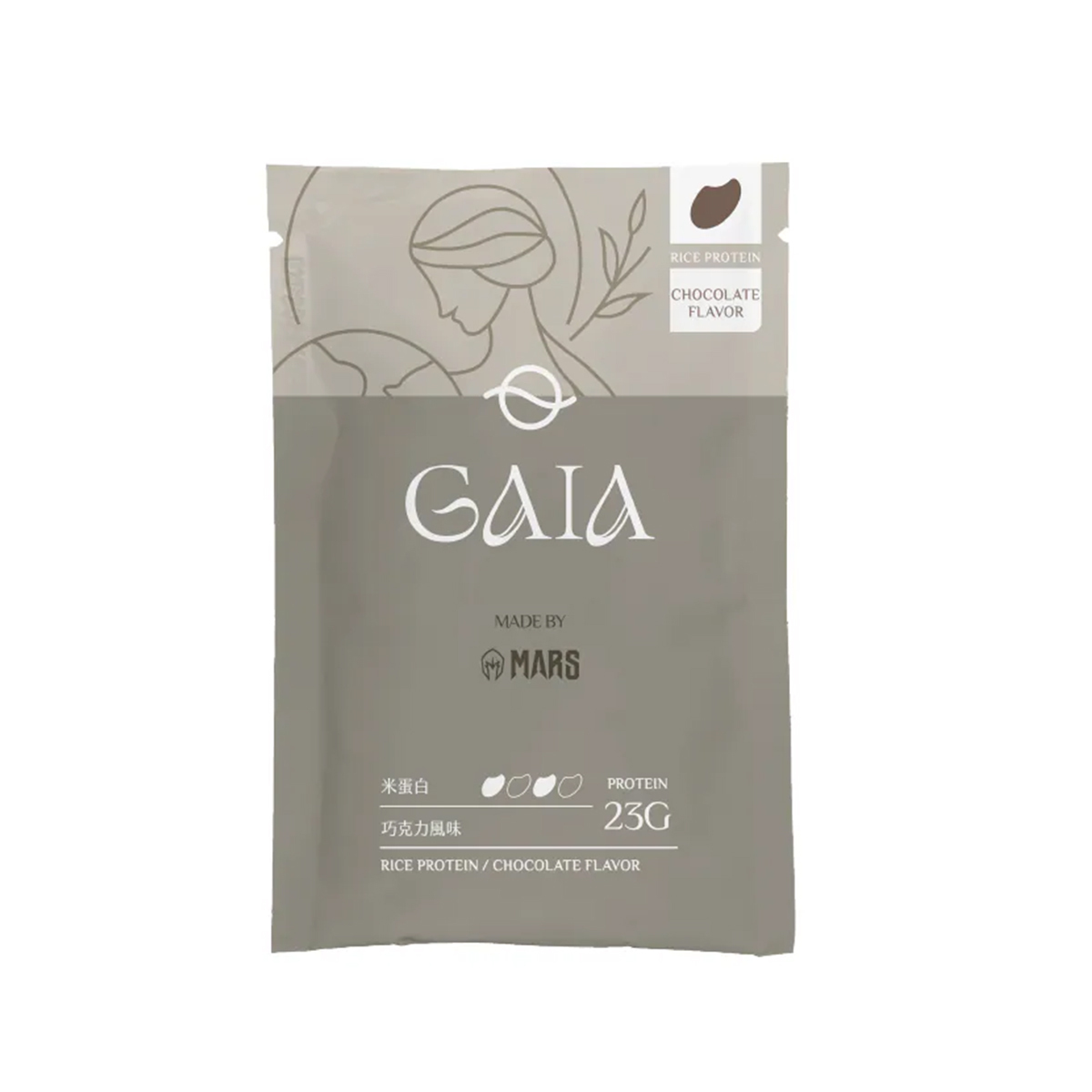 戰神MARS GAIA植物蛋白 米蛋白 朱古力味23g