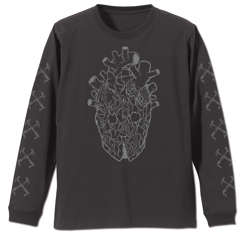 Cospa 011926 心 マスク 袖リブロングスリーブTシャツ [ドロヘドロ（原作版）] SUMI