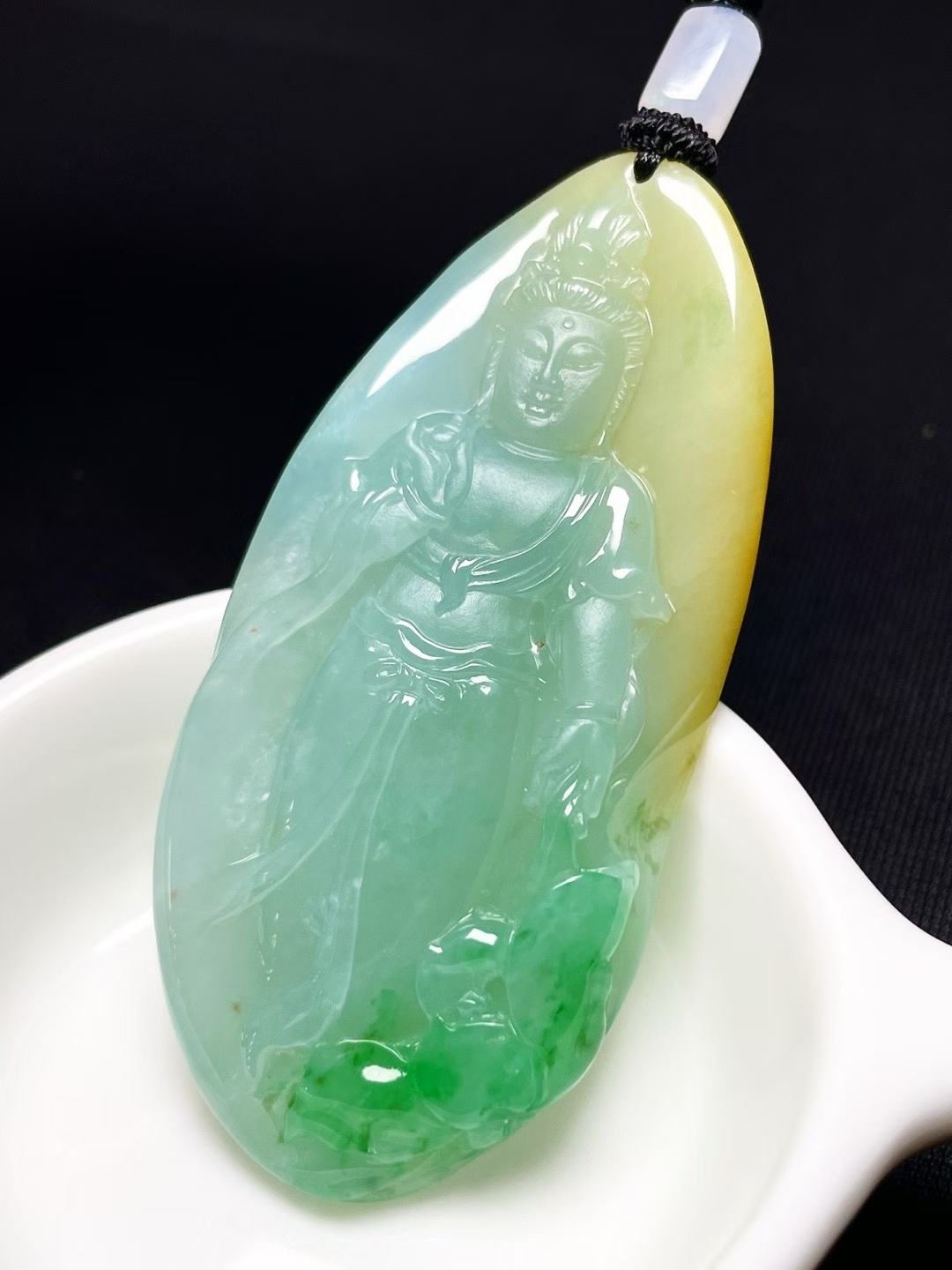 1226442 翡翠觀音吊墜