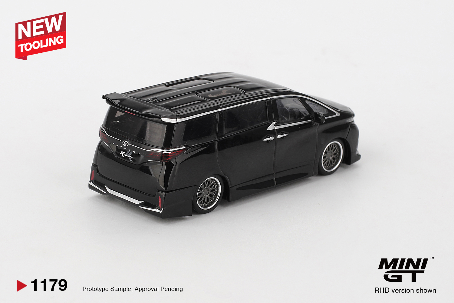 [預訂] Mini GT Toyota Alphard 40 KUHL Black LHD