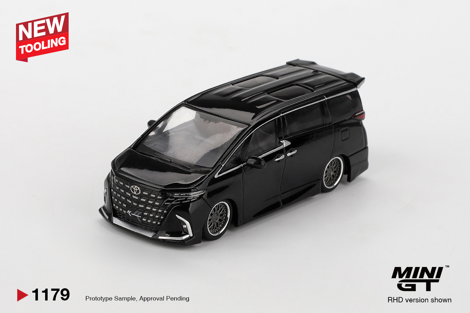 [預訂] Mini GT Toyota Alphard 40 KUHL Black LHD