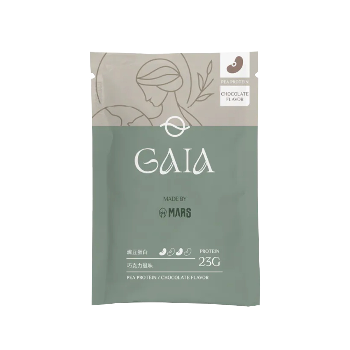 戰神MARS GAIA植物蛋白 豌豆蛋白 朱古力23g