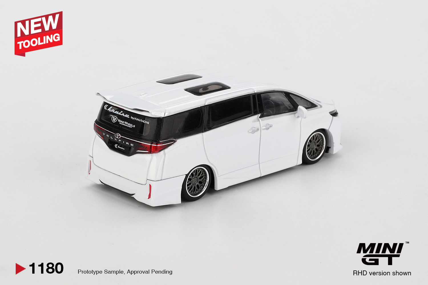 [預訂] Mini GT Toyota Vellfire 40 KUHL White LHD